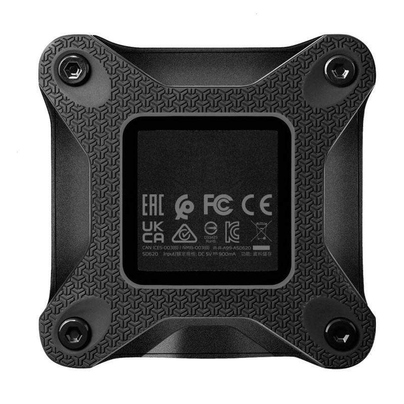 ADATA SD620/2TB/SSD/Externá/Čierna/3R