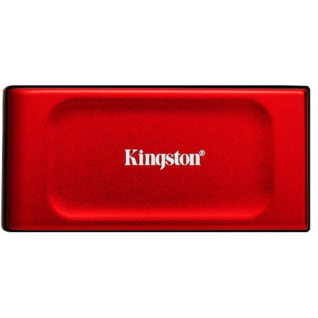 Kingston XS1000/1TB/SSD/Externý/Červený/5R