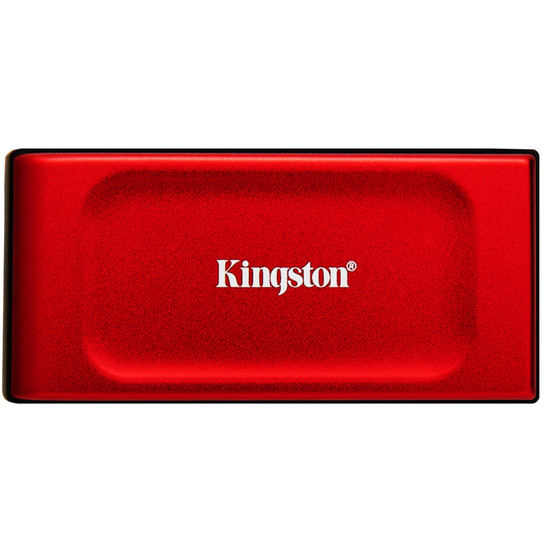 Kingston XS1000/2TB/SSD/Externý/Červená/5R