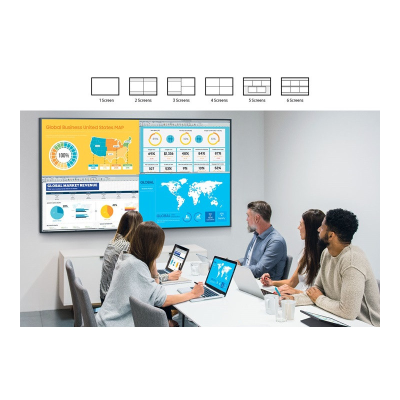 98" LED Samsung QH98C - 4K, 700cd, MI, 24/7