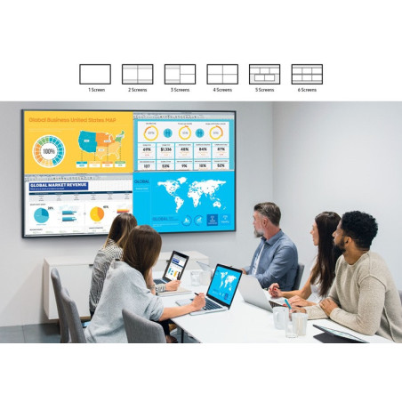 98" LED Samsung QH98C - 4K, 700cd, MI, 24/7