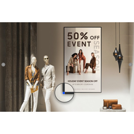 98" LED Samsung QH98C - 4K, 700cd, MI, 24/7
