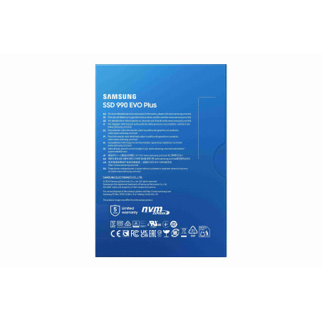 Samsung 990 EVO Plus/2TB/SSD/M.2 NVMe/Čierna/5R