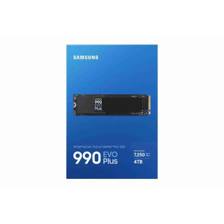 Samsung 990 EVO Plus/4TB/SSD/M.2 NVMe/Čierna/5R