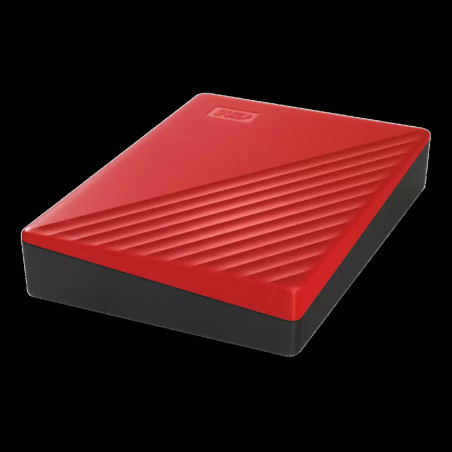Ext. HDD 2,5" WD My Passport 6TB USB 3.0. červený