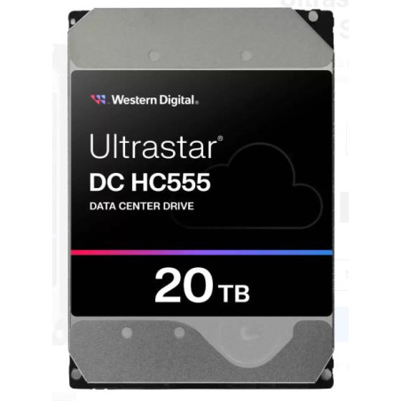 WD Ultrastar DC HC555/20TB/HDD/3.5"/SATA/M.2 SATA/7200 RPM/Strieborná/5R