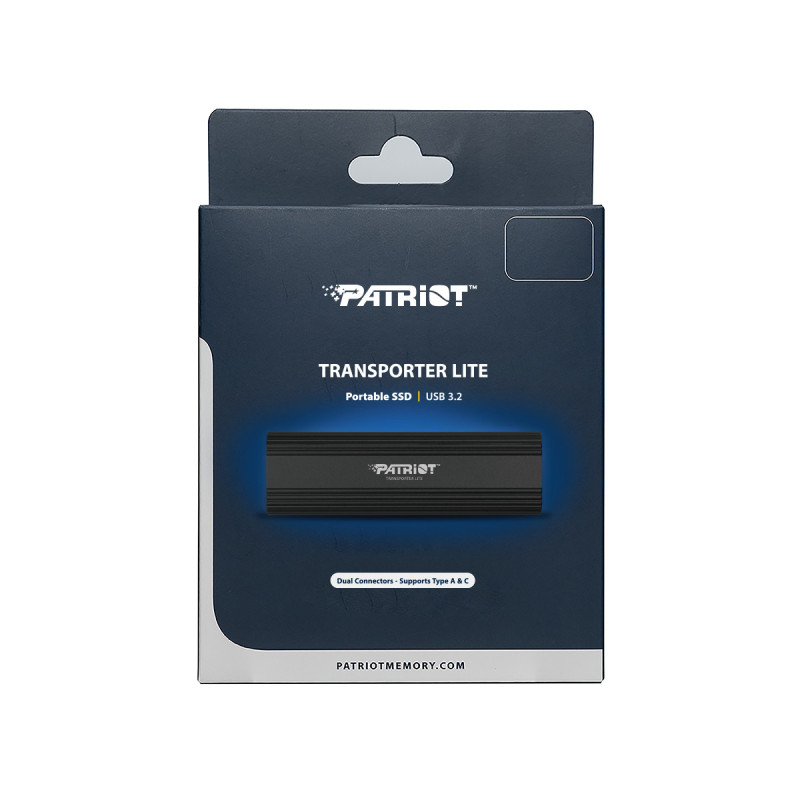 Patriot TRANSPORTER Lite/512GB/SSD/Externý/Čierna/3R