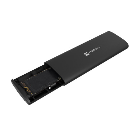 Externý box pre SSD Natec RHINO M.2 NVME LITE USB-C 3.1 GEN2, hliníkové telo