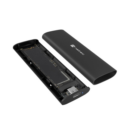 Externý box pre SSD Natec RHINO M.2 NVME LITE USB-C 3.1 GEN2, hliníkové telo