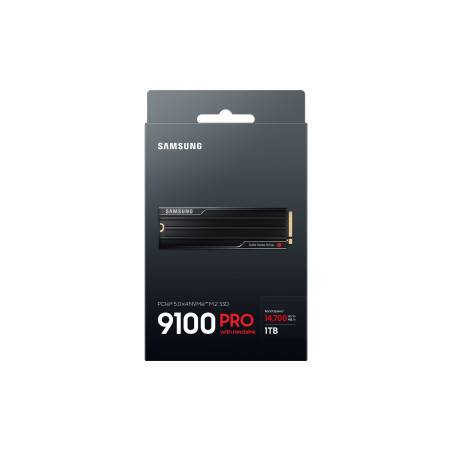 Samsung 9100 PRO/1TB/SSD/M.2 NVMe/Čierna/Heatsink/5R
