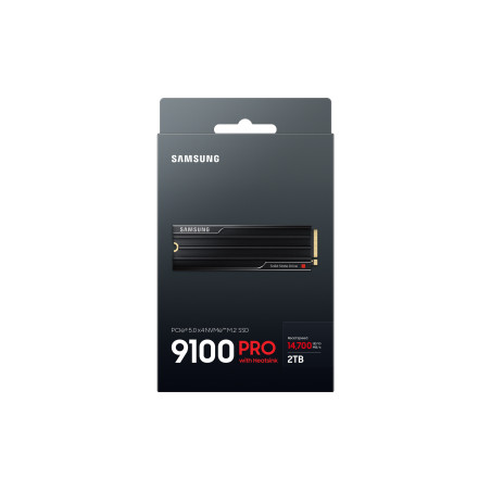 Samsung 9100 PRO/2TB/SSD/M.2 NVMe/Čierna/Heatsink/5R