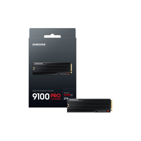 Samsung 9100 PRO/2TB/SSD/M.2 NVMe/Čierna/Heatsink/5R