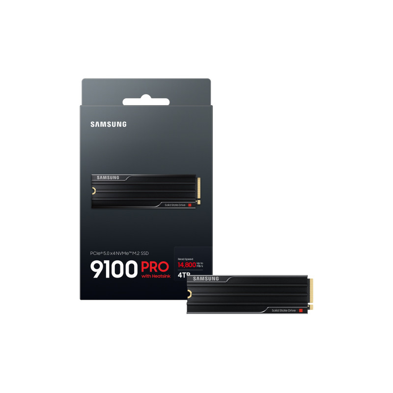 Samsung 9100 PRO/4TB/SSD/M.2 NVMe/Čierna/Heatsink/5R