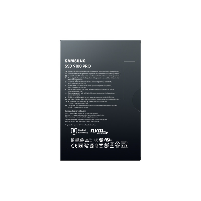 Samsung 9100 PRO/4TB/SSD/M.2 NVMe/Čierna/5R