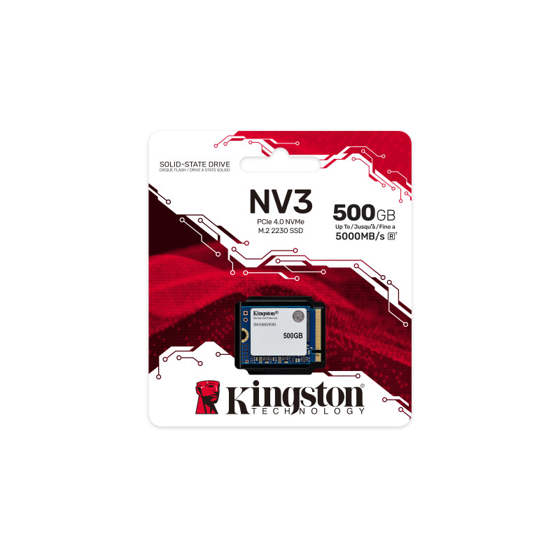 Kingston NV3 2230/500GB/SSD/M.2 NVMe/5R