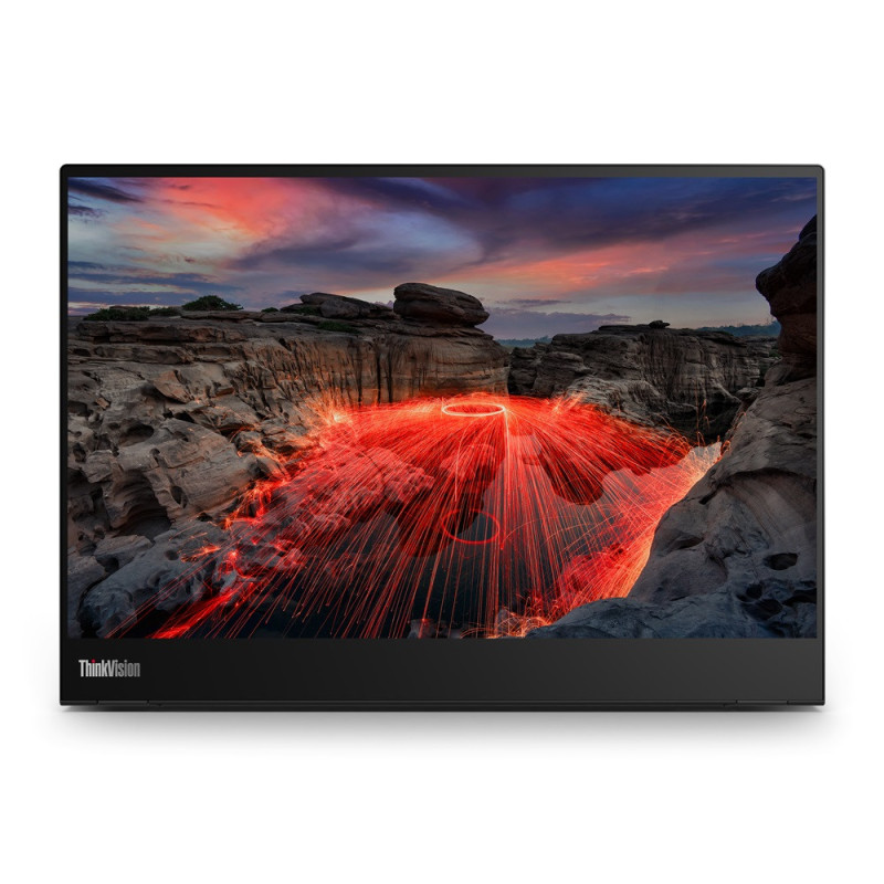 Lenovo ThinkVision/M14t G2/14"/IPS/2240x1400/60Hz/6ms/Čierna/3R