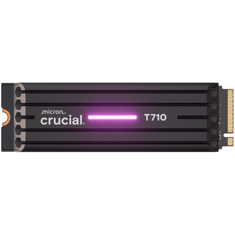 Crucial 1TB T710 SSD s heatsink