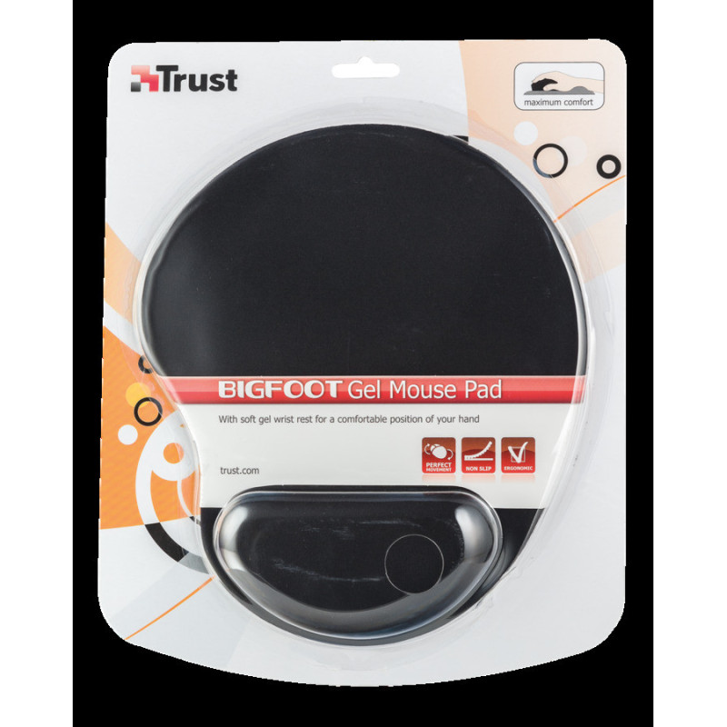 podložka TRUST Bigfoot Gél Mouse Pad - Black