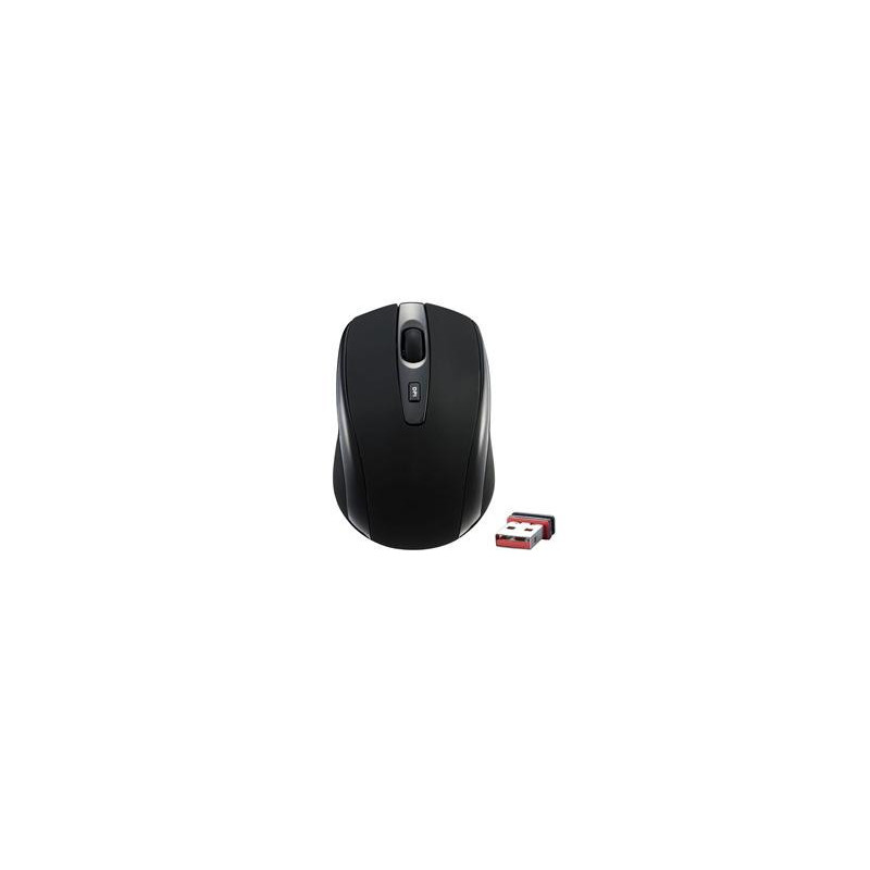 EVOLVEO WML-306B/Cestovná/Laserová/1 600 DPI/Bezdrôtová USB/Čierna