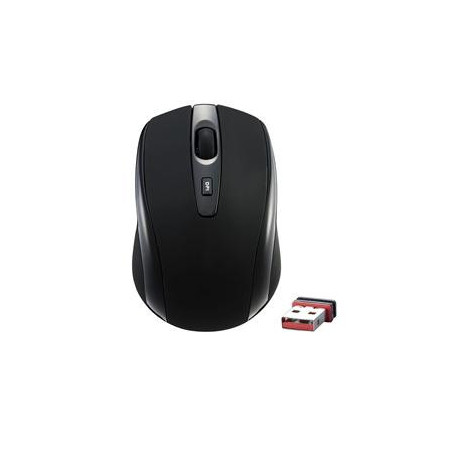 EVOLVEO WML-306B/Cestovná/Laserová/1 600 DPI/Bezdrôtová USB/Čierna