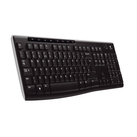 Logitech K270/Bezdrôtová USB/ CZ- SK layout/Čierna