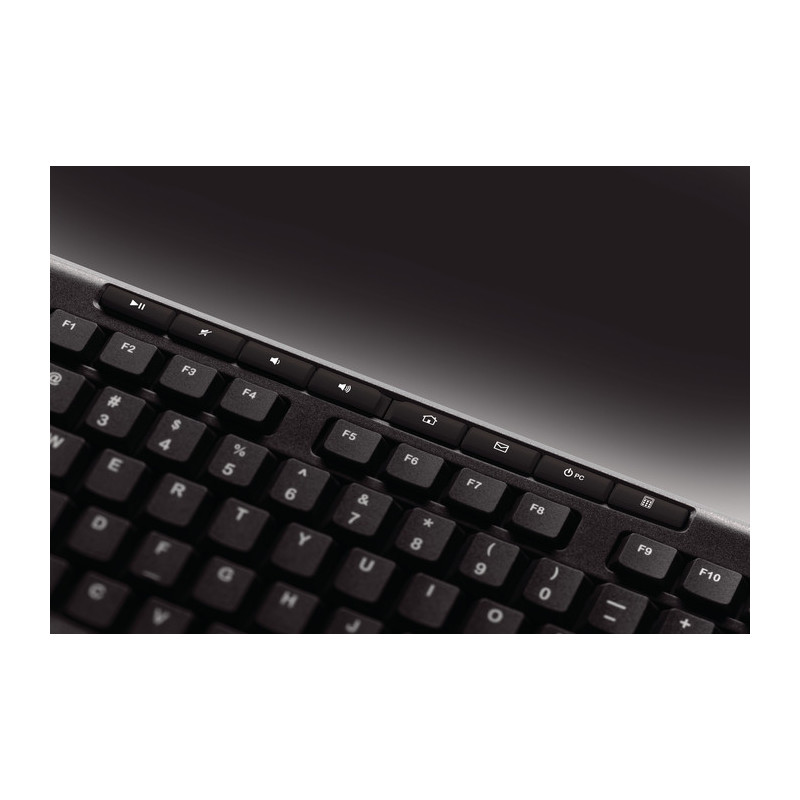 Logitech K270/Bezdrôtová USB/ CZ- SK layout/Čierna