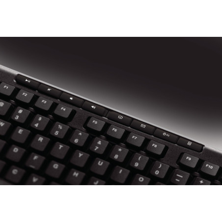 Logitech K270/Bezdrôtová USB/ CZ- SK layout/Čierna
