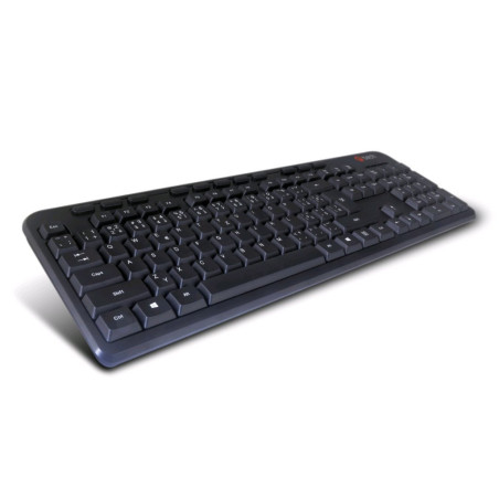 C-TECH KB-102M/Drôtová USB/ CZ- SK layout/Čierna