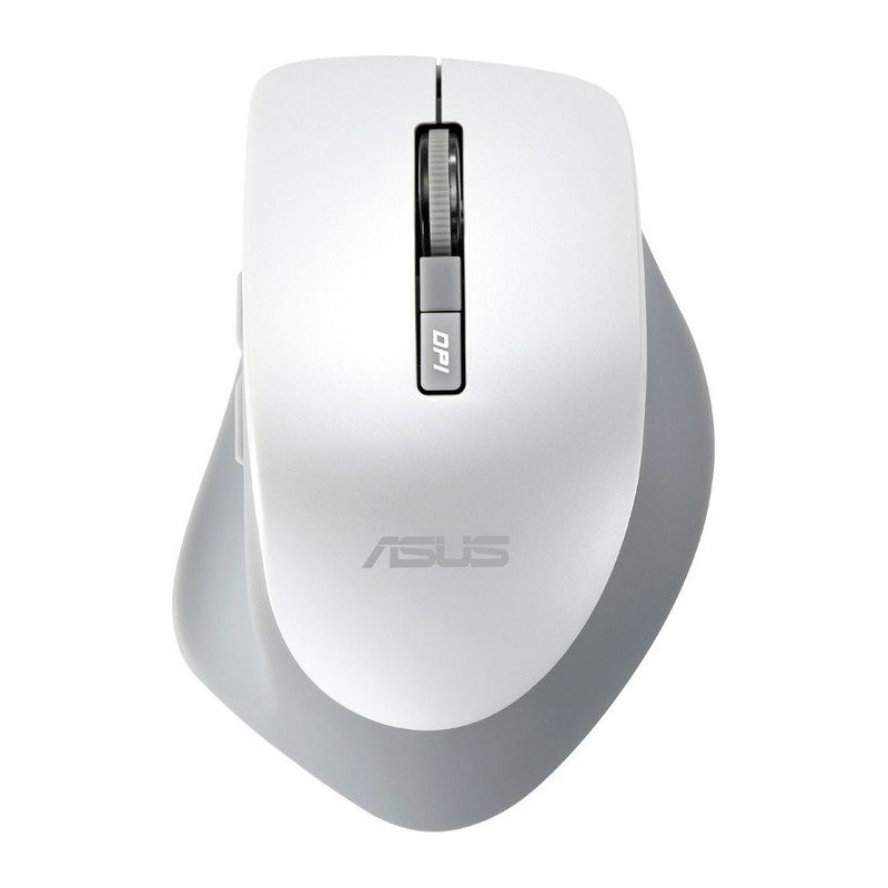 ASUS WT425/Cestovná/Optická/Pre pravákov/1 600 DPI/Bezdrôtová USB/Biela
