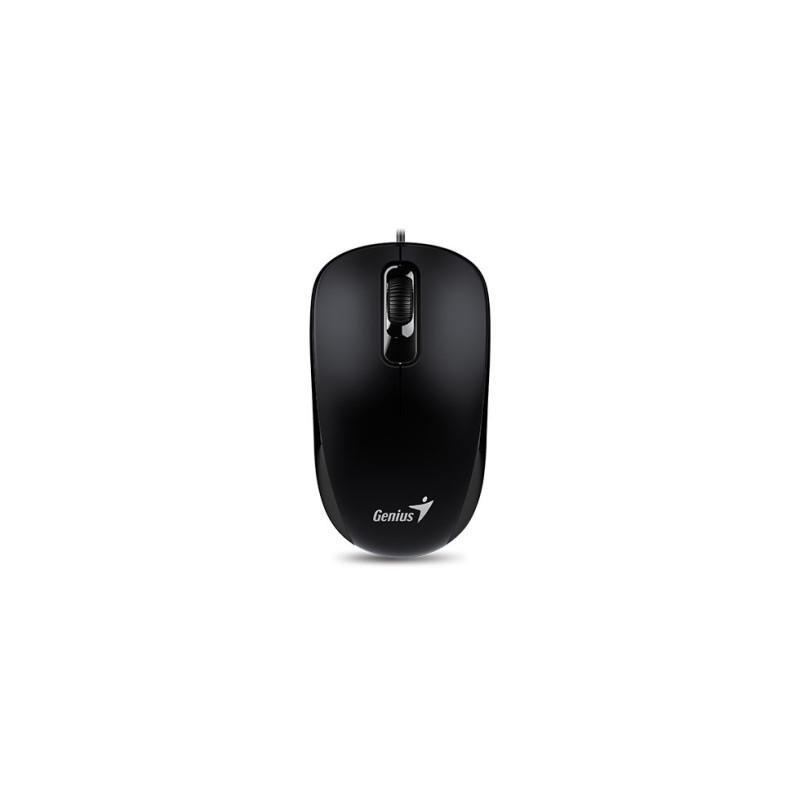 GENIUS DX-110/Kancelárska/Optická/1 000 DPI/Drôtová USB/Čierna