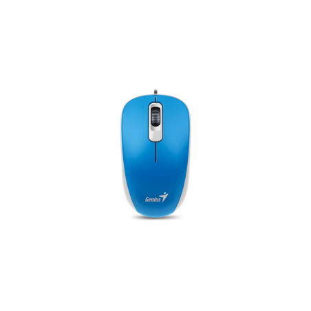 GENIUS DX-110/Kancelárska/Optická/1 000 DPI/Drôtová USB/Modrá