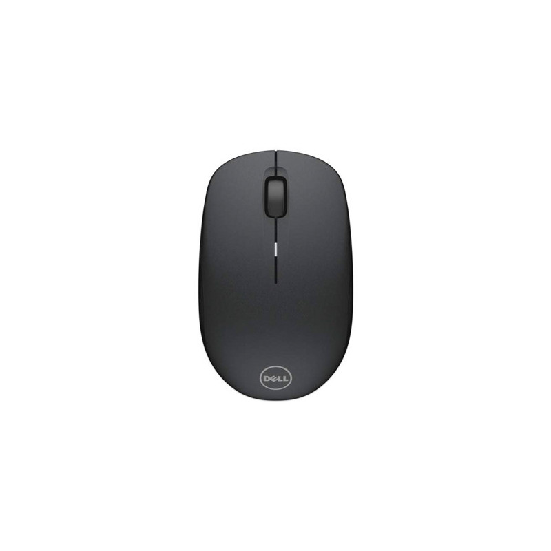 Dell WM126/Cestovná/Optická/1 000 DPI/Bezdrôtová USB/Čierna