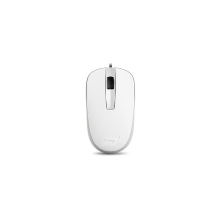 GENIUS DX-120/Kancelárska/Optická/1 200 DPI/Drôtová USB/Biela