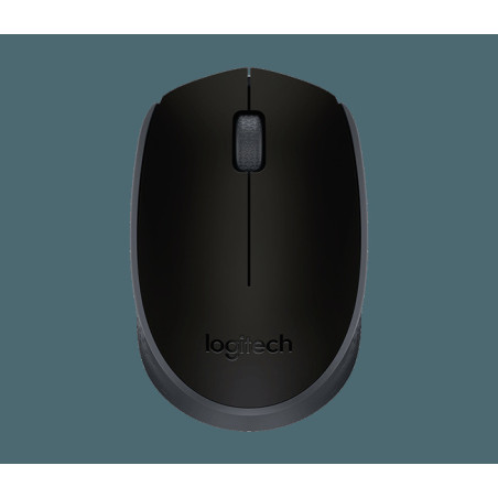 Logitech M171/Kancelárska/Optická/1 000 DPI/Bezdrôtová USB/Čierna