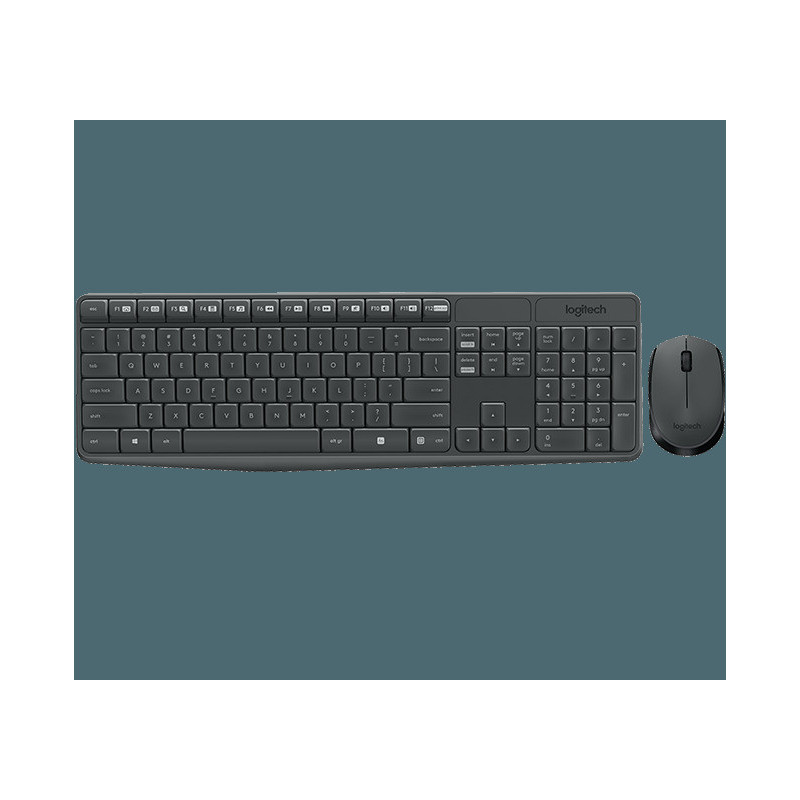 bezdrôtový set Logitech Wireless Desktop MK235, CZ/ SK