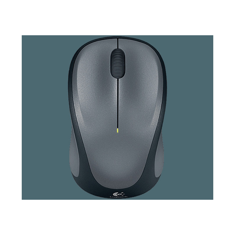 Logitech M235/Cestovná/Optická/1 000 DPI/Bezdrôtová USB/Šedá