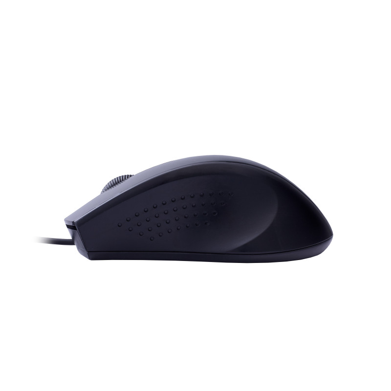 C-TECH Myš WM-07/Ergonomická/Optická/Pre pravákov/1 200 DPI/Drôtová USB/Čierna