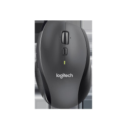Logitech M705/Ergonomická/Optická/Pre pravákov/Bezdrôtová USB/Strieborná