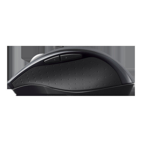 Logitech M705/Ergonomická/Optická/Pre pravákov/Bezdrôtová USB/Strieborná