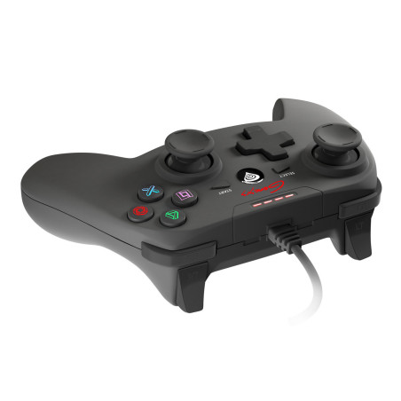 Drôtový gamepad Genesis P58, pre PS3/PC, vibrácie