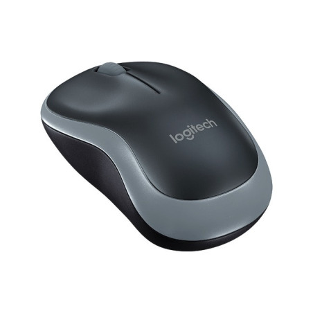 Logitech M185 nano/Kancelárska/Optická/1 000 DPI/Bezdrôtová USB/Šedá
