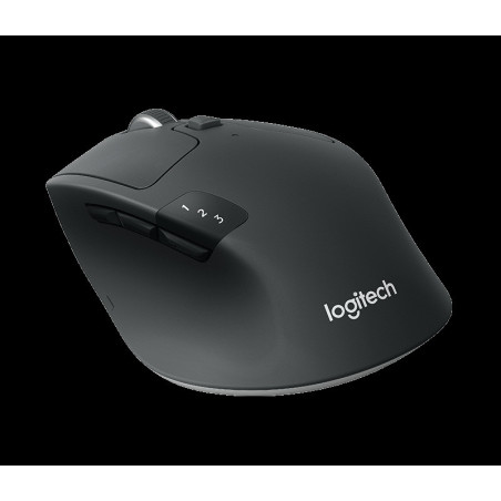 Logitech M720/Ergonomická/Optická/Pre pravákov/1 000 DPI/Bezdrôtová Bluetooth/Čierna