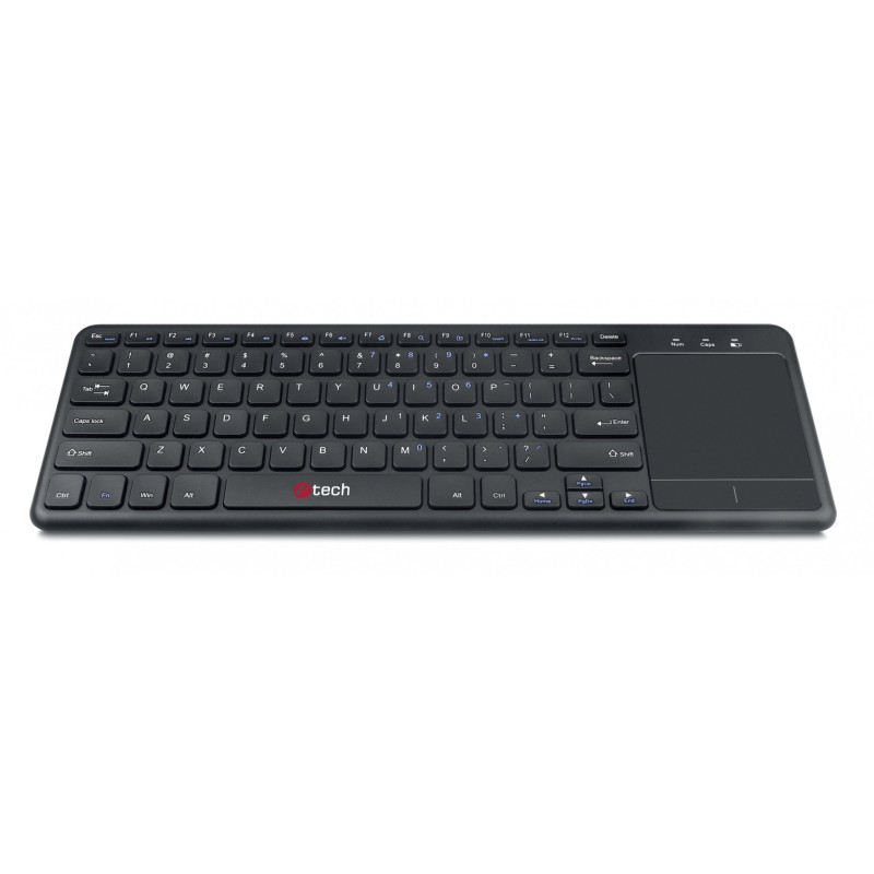 C-TECH WLTK-01/Bezdrôtová USB/ CZ- SK layout/Čierna