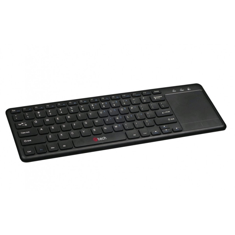 C-TECH WLTK-01/Bezdrôtová USB/ CZ- SK layout/Čierna