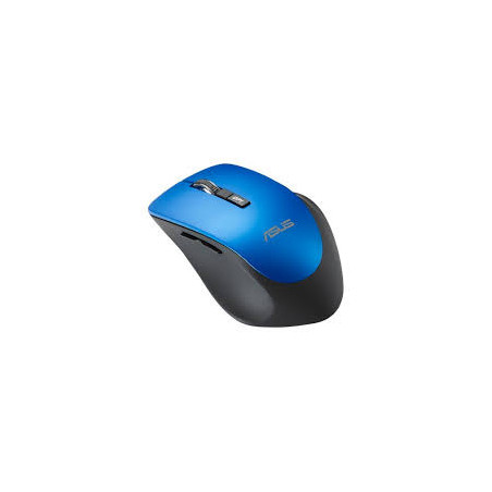 ASUS WT425/Cestovná/Optická/Pre pravákov/1 600 DPI/Bezdrôtová USB/Modrá