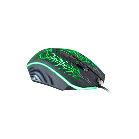 C-TECH Tychon/Herná/Optická/3 200 DPI/Drôtová USB/Čierna