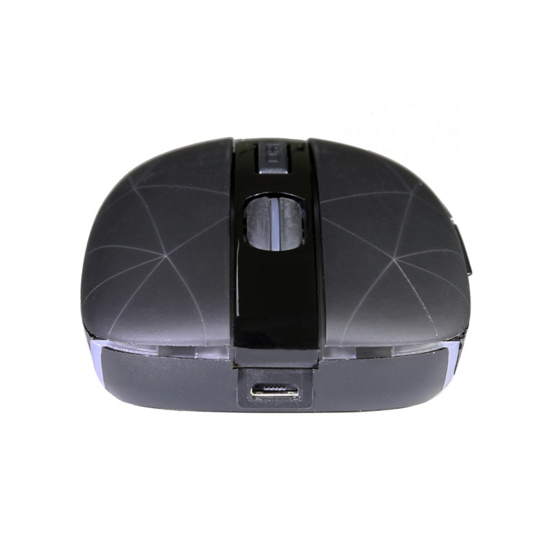EVOLVEO WM430/Herná/Optická/1 600 DPI/Bezdrôtová USB/Čierna