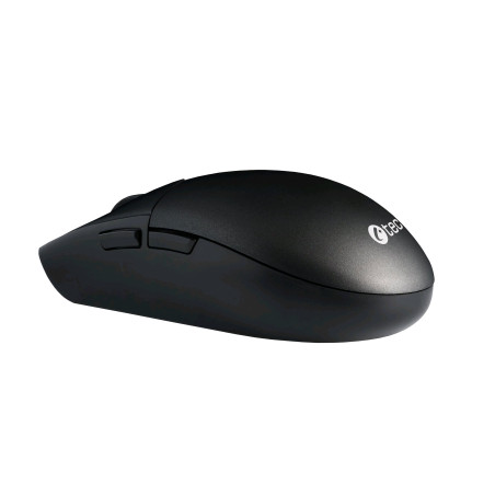 C-TECH WLM-06S-B/Kancelárska/Optická/Pre pravákov/1 600 DPI/Bezdrôtová USB/Čierna