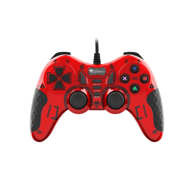 Drôtový gamepad Genesis Mangan 200, pre PC, vibrácie