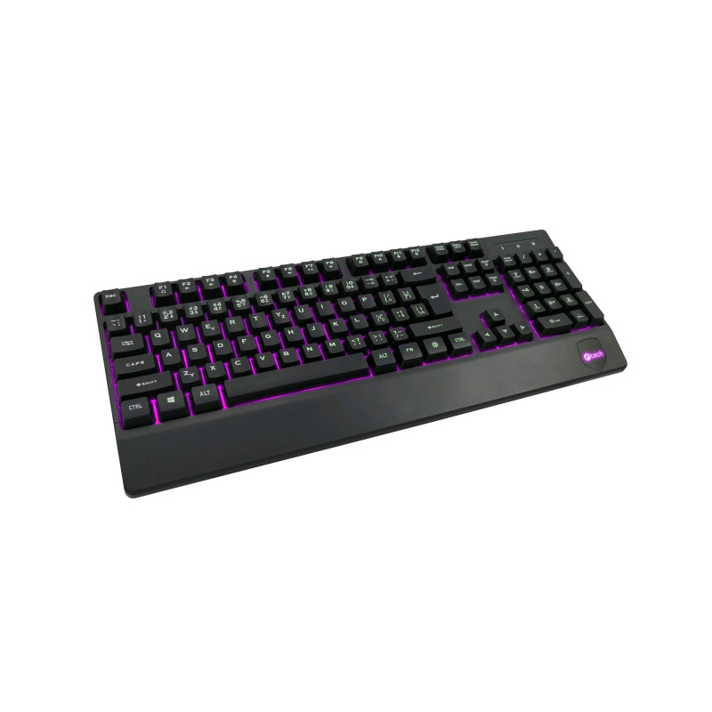 C-TECH KB-104BK/Drôtová USB/ CZ- SK layout/Čierna